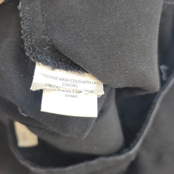 Pilcro Flare Jeans Womens 31 Black High Rise Dark Wash Denim - Picture 6 of 11